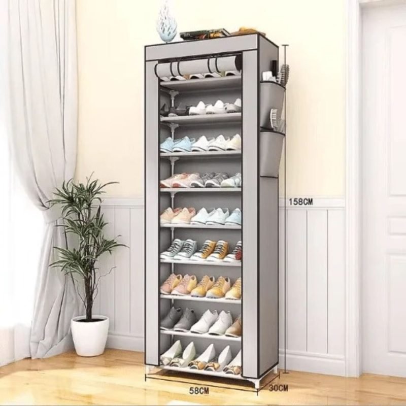 10-Tier Shoe Storage Rack