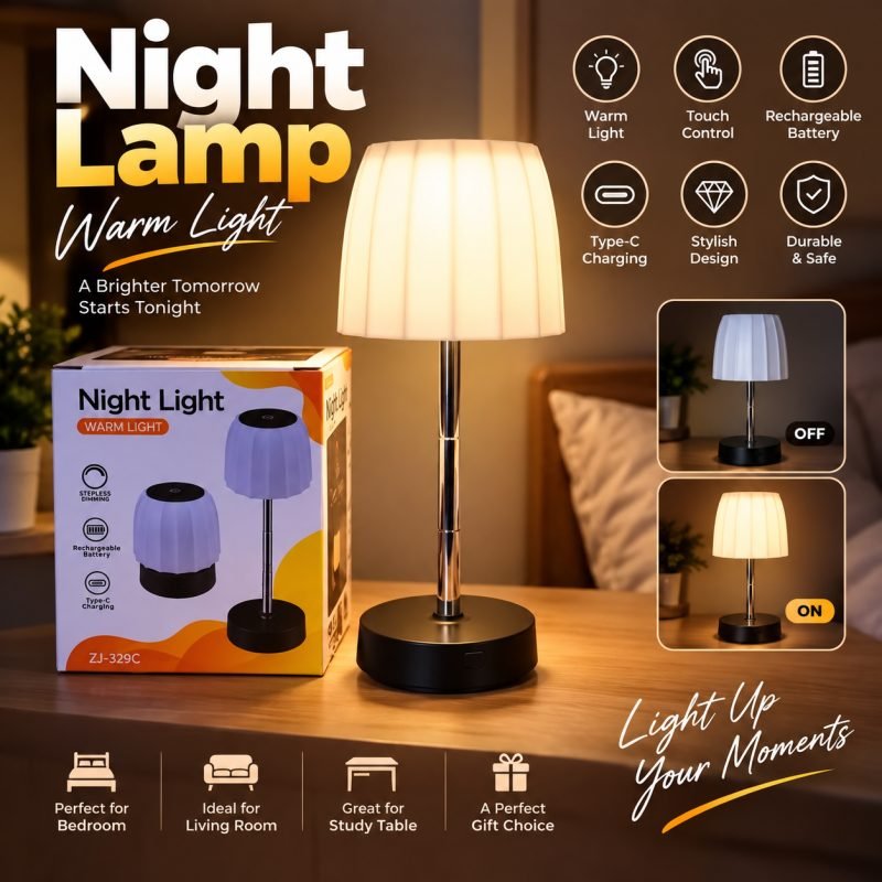 Rechargeable Touch Night Lamp