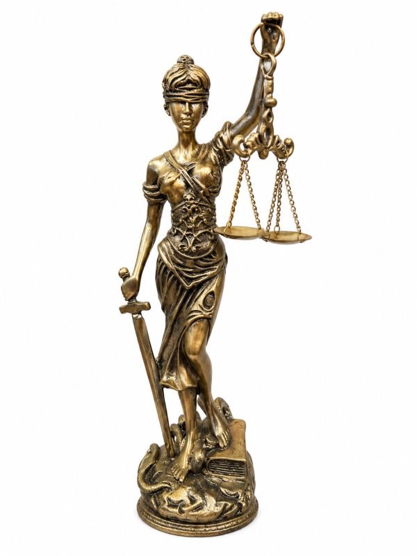 Lady Justice Decorative Statue – Design 4