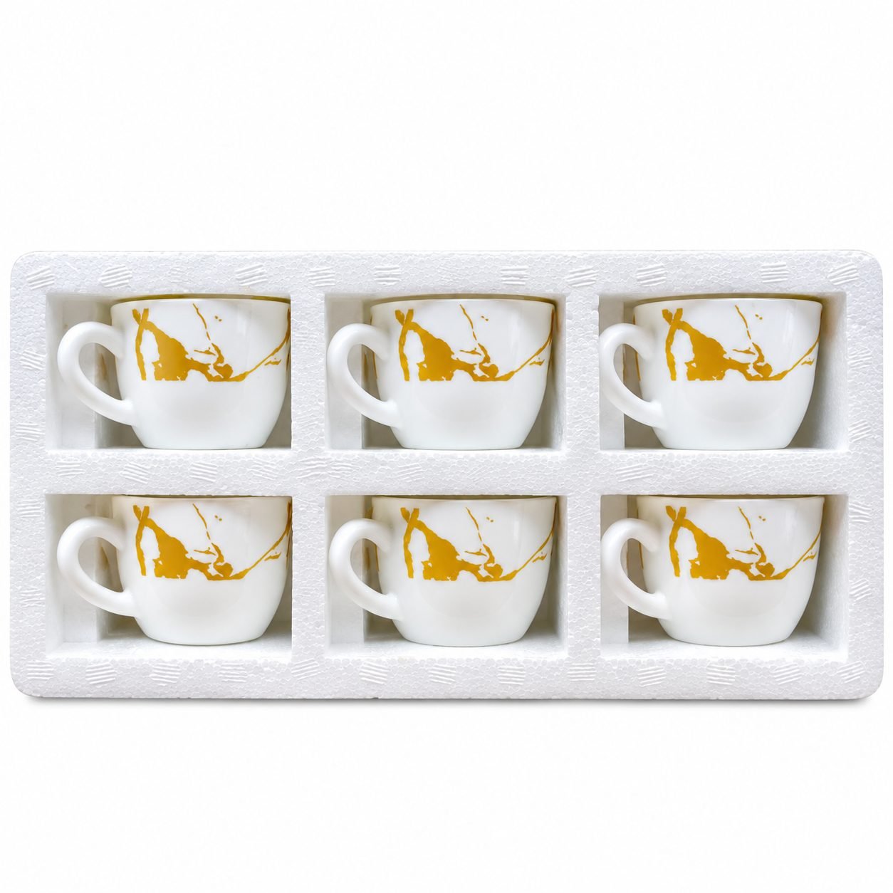 6-Piece Larah Borosil Cup Set