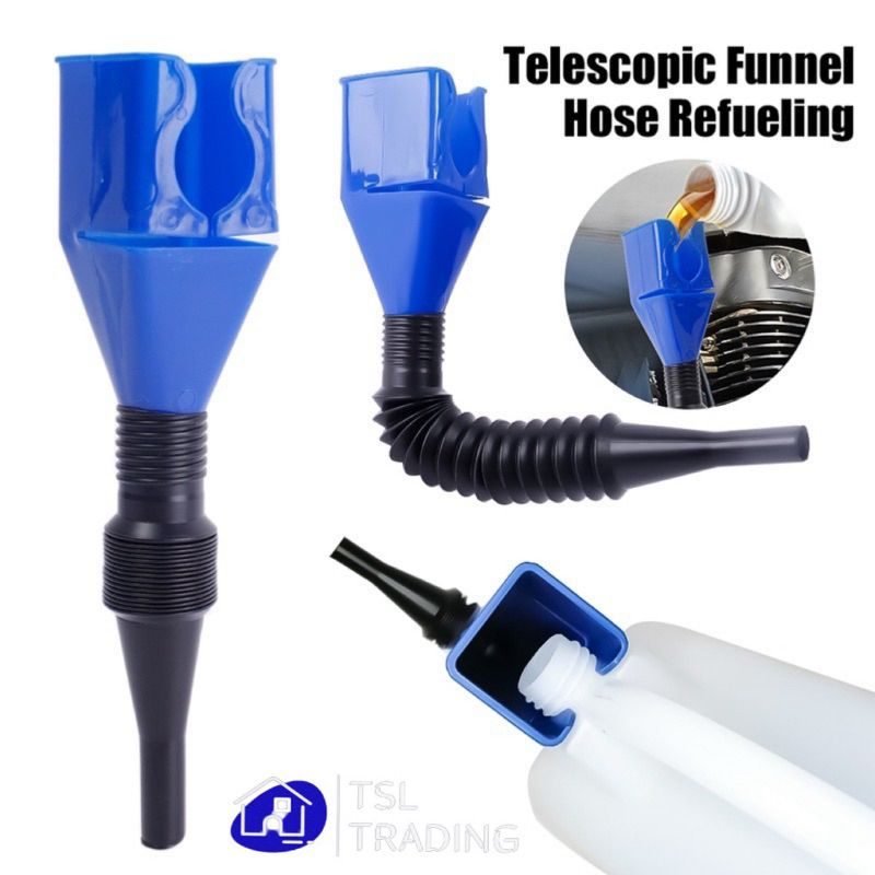 ⛽ Telescopic Funnel with Flexible Hose