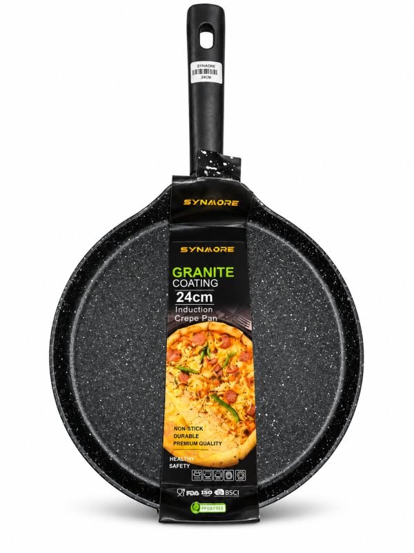 Synalore 24cm Granite Coating Crepe Pan