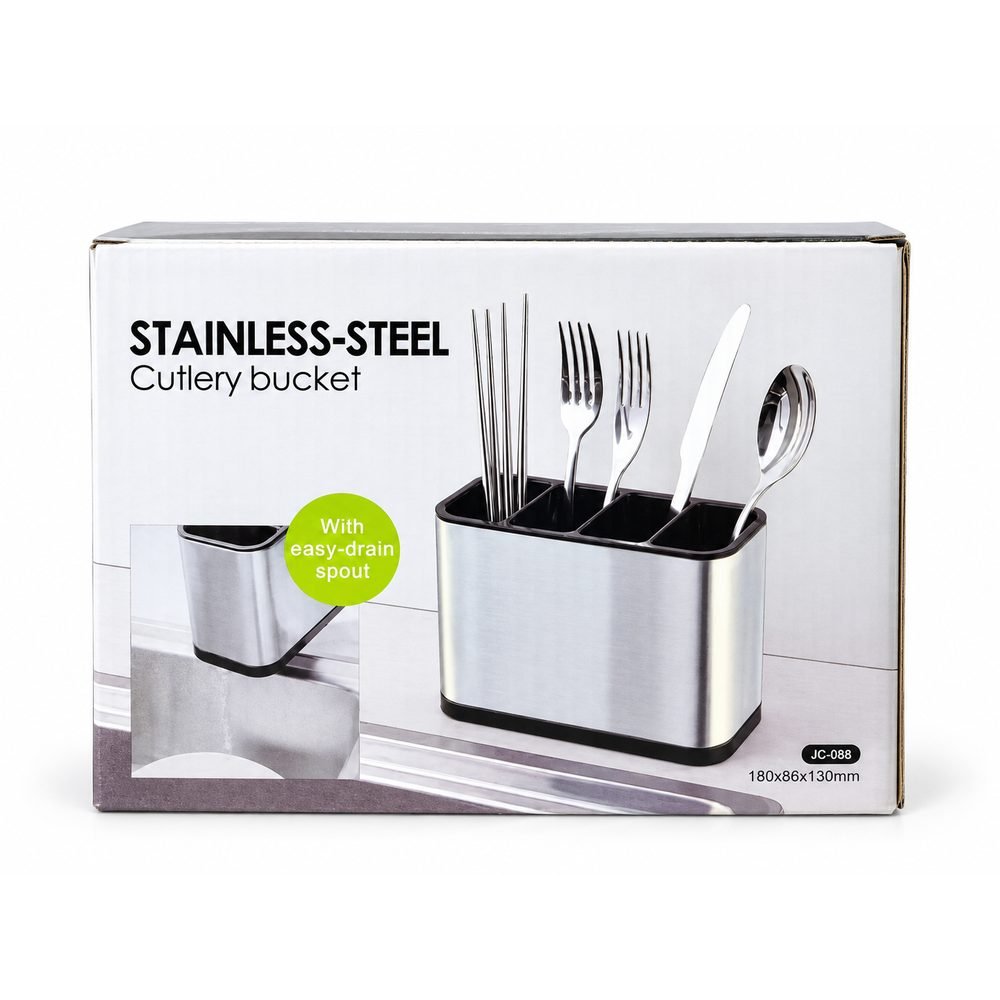 🍴 Stainless Steel Cutlery Holder
