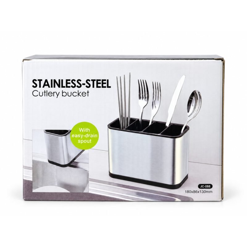 🍴 Stainless Steel Cutlery Holder