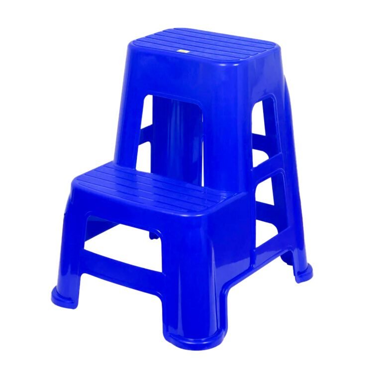 Double-Step Plastic Stool