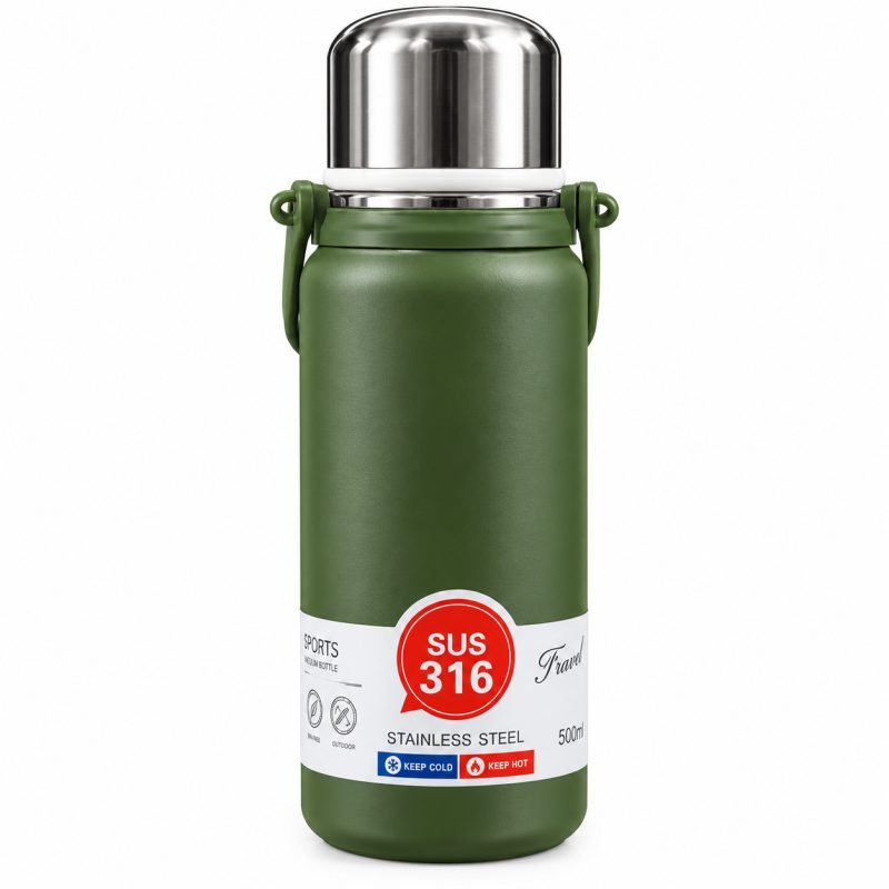 Handle Diamond Pot – SUS 316 Stainless Steel Vacuum Flask