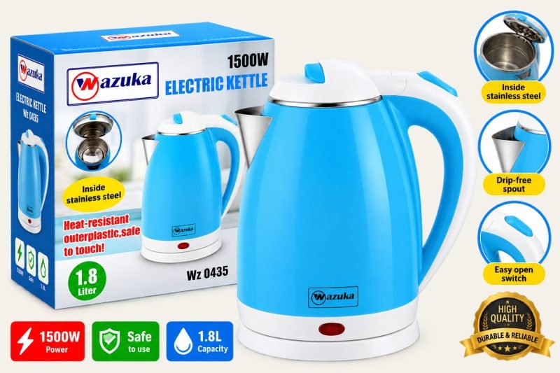 Wazuka Electric Kettle  1.8L 1500W