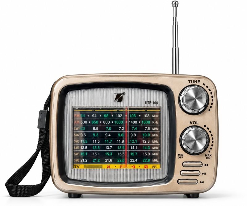 📻 KBroad 8-Band Retro Radio with USB/TF Player
