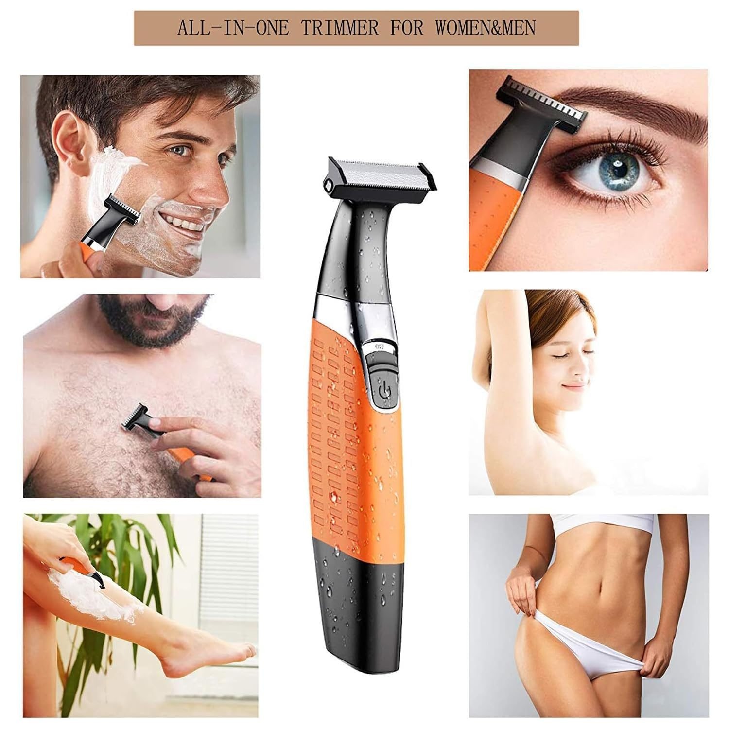 EasyClean Face + Body Grooming Kit