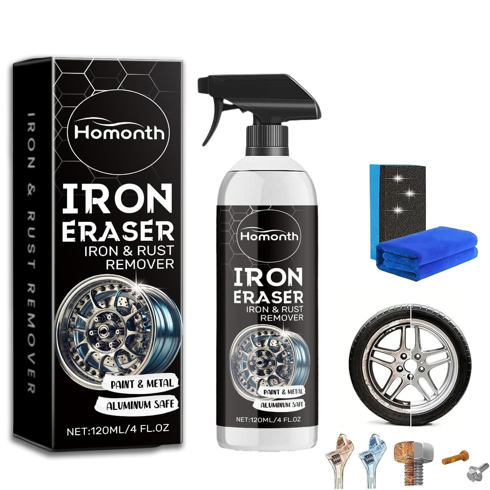 Homonth Iron & Rust Remover – 120ml