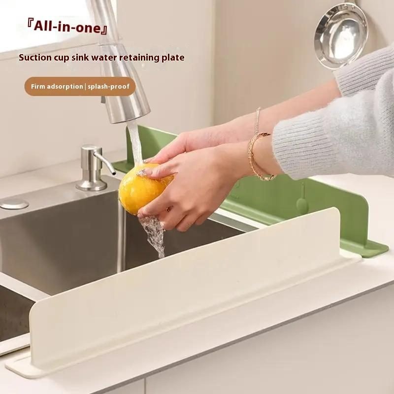 Splash-Proof Sink Water Barrier 🧽