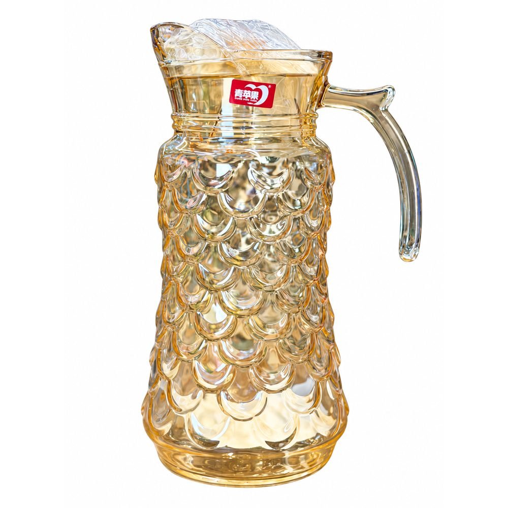 🫗 Elegant Glass Water Jug with Lid