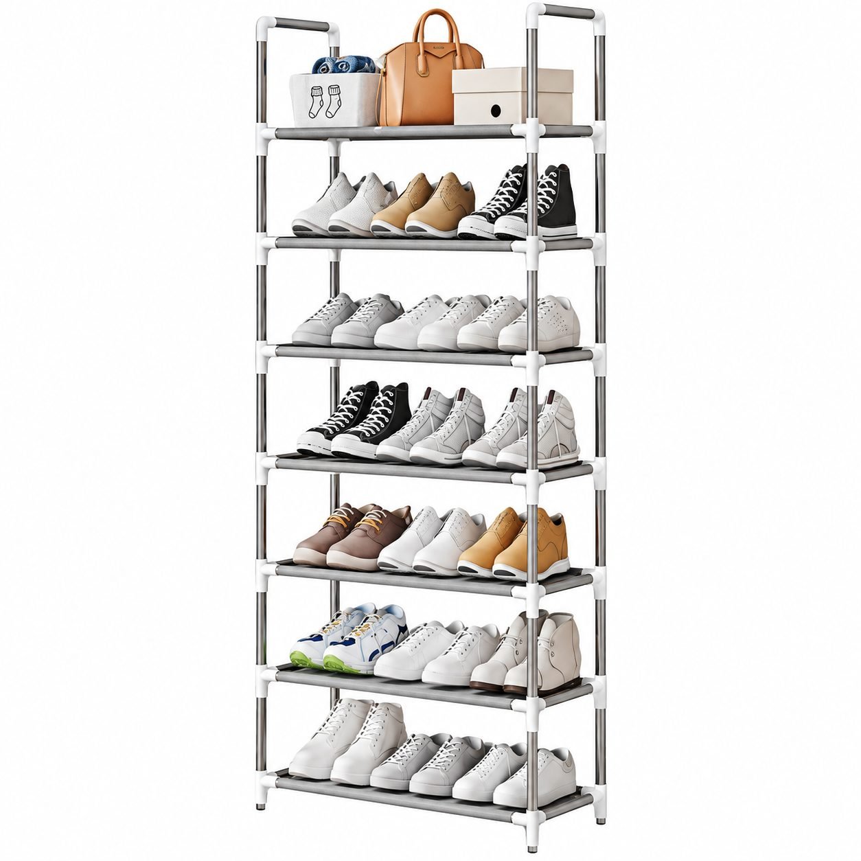 27 Pair Shoe Rack