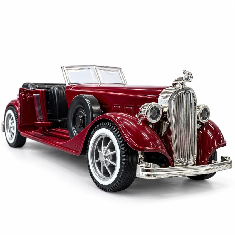 Vintage Classic Toy Car – Red